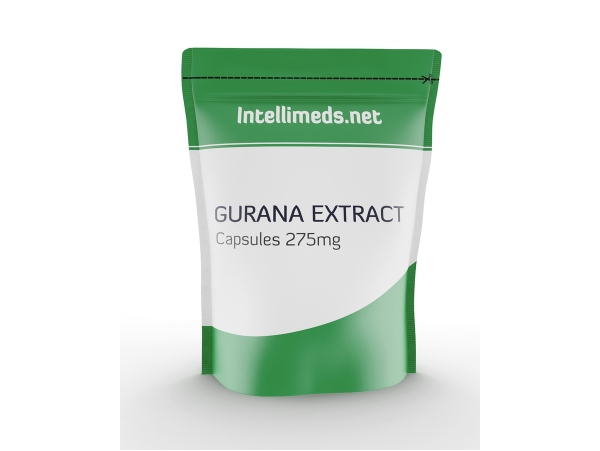Guarana Extract (20% Caffeine) Capsules 275mg